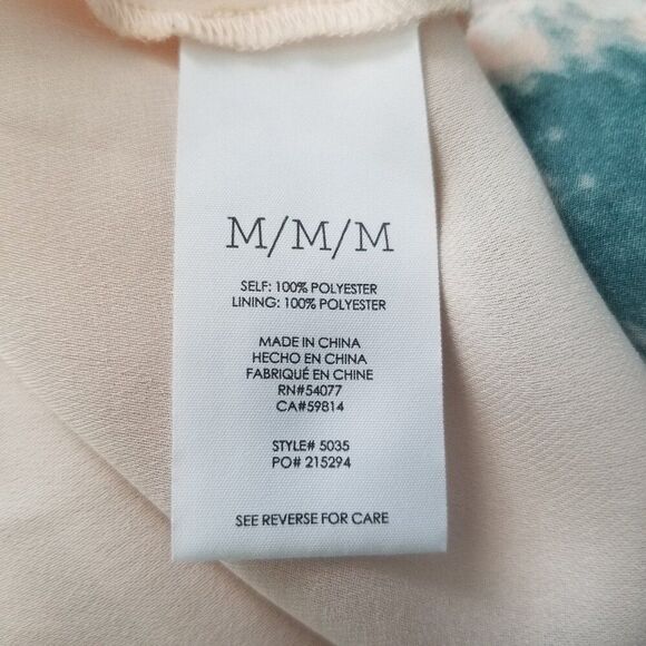 Cabi Artsy Pullover Sleeveless V Neck Tank Top Multicolor Blouse Size md - Picture 7 of 9